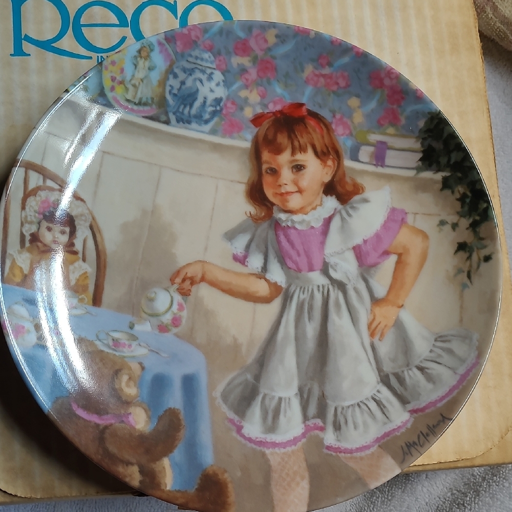 Reco Decorative Plate " I'm A little Tea Pot" (102)